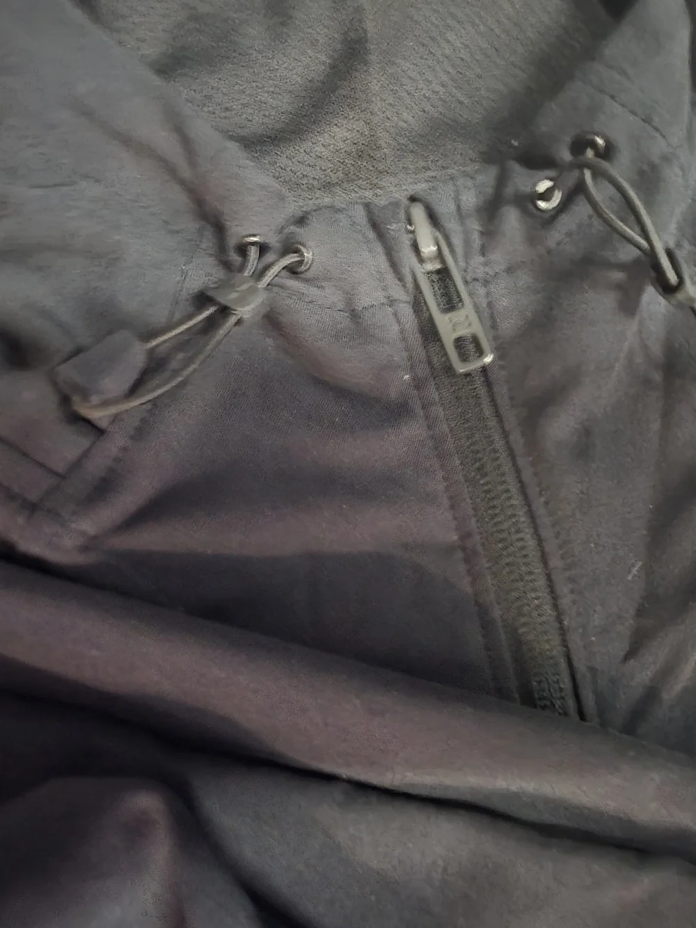 Under Armour Black Hooded Zip-Up Jacket